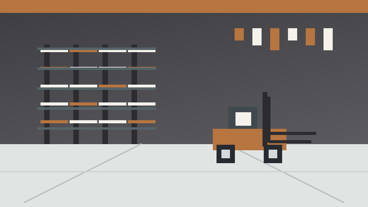 counterbalance electric forklift application detail