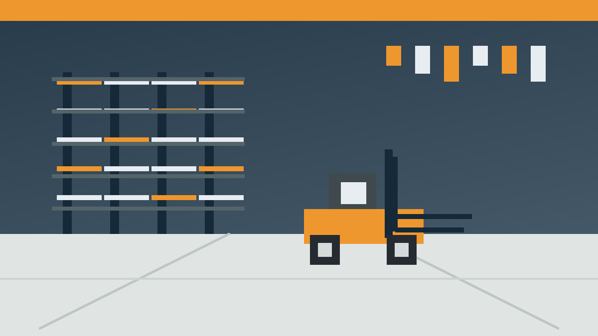 electric forklift for warehouse working environment